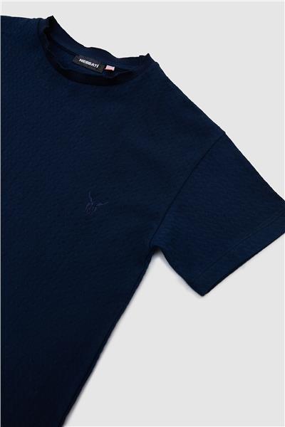 Nebbati Erkek Çocuk Lacivert T-Shirt