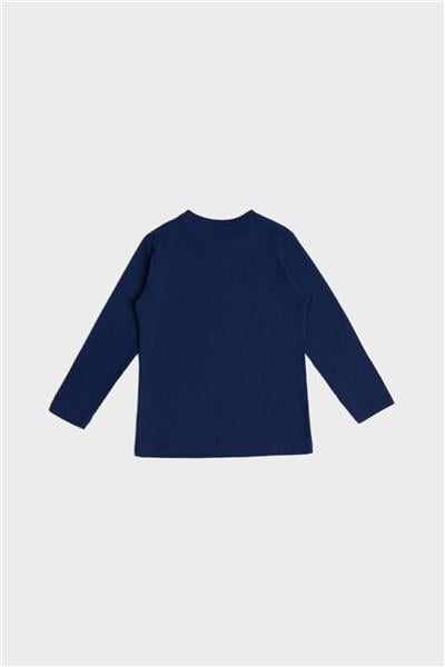 Nebbati Erkek Çocuk Lacivert T-Shirt