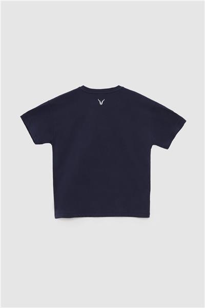 Nebbati Erkek Çocuk Lacivert T-Shirt