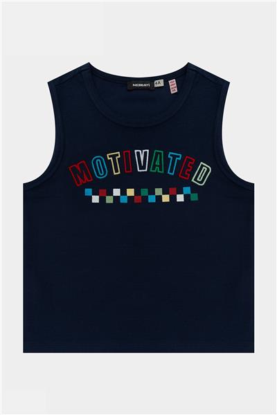 Nebbati Erkek Çocuk Lacivert Tshirt