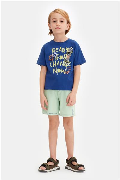 Nebbati Erkek Çocuk Lacivert Tshirt