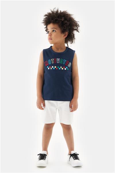 Nebbati Erkek Çocuk Lacivert Tshirt