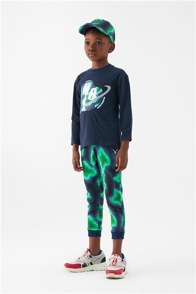 Nebbati Erkek Çocuk Lacivert Tshirt