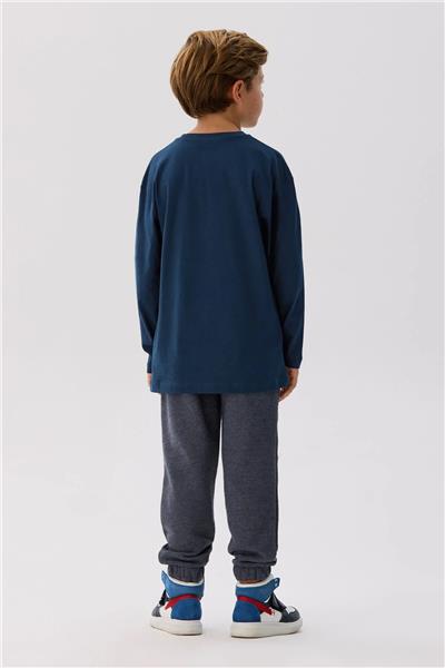 Nebbati Erkek Çocuk Lacivert Tshirt