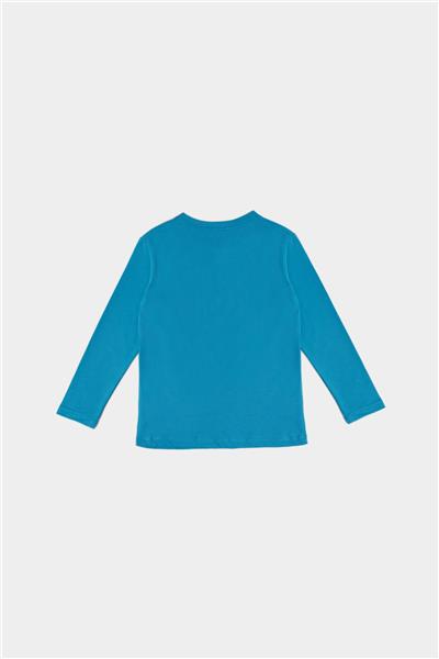 Nebbati Erkek Çocuk Mavi T-Shirt