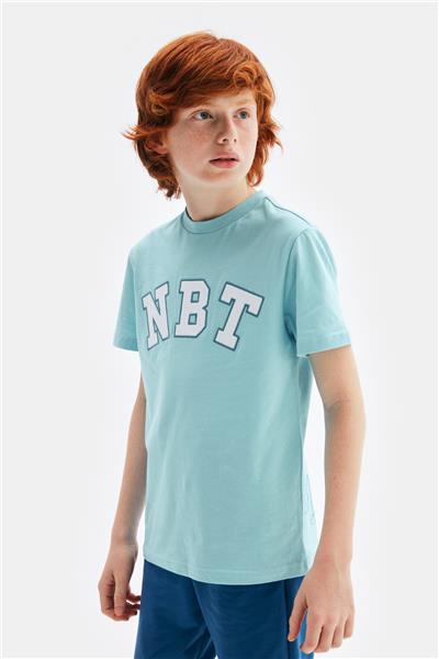Nebbati Erkek Çocuk Mavi Tshirt