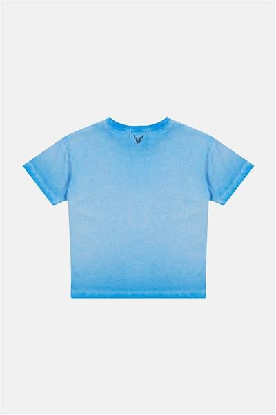 Nebbati Erkek Çocuk Mavi Tshirt