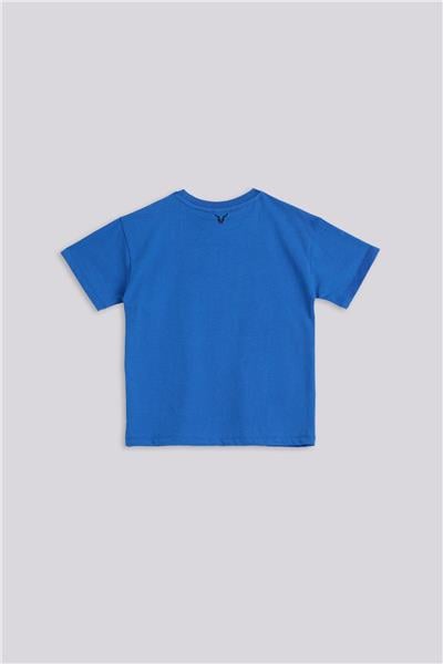 Nebbati Erkek Çocuk Mavi TshirtNebbati Erkek Çocuk Mavi Tshirt