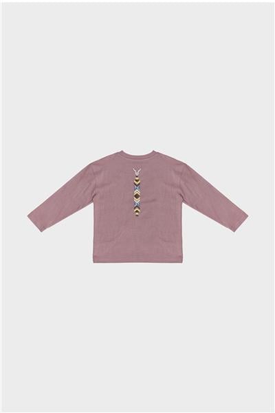 Nebbati Erkek Çocuk Mor T-Shirt