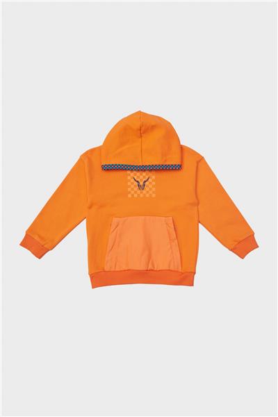 Nebbati Erkek Çocuk Oranj Sweatshirt