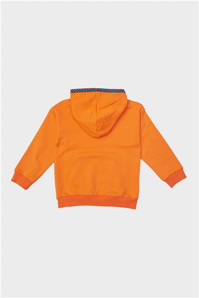 Nebbati Erkek Çocuk Oranj Sweatshirt