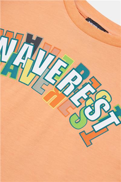 Nebbati Erkek Çocuk Oranj Tshirt