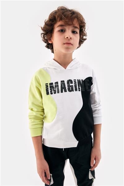 Nebbati Erkek Çocuk Renkli Sweatshirt