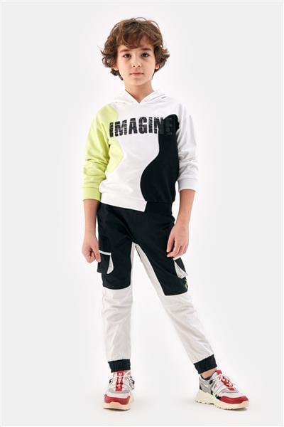 Nebbati Erkek Çocuk Renkli Sweatshirt
