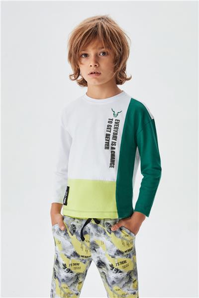 Nebbati Erkek Çocuk Renkli T-Shirt