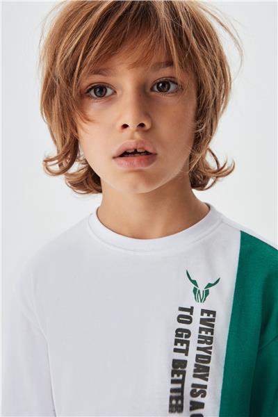 Nebbati Erkek Çocuk Renkli T-Shirt