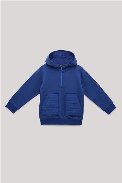 Nebbati Erkek Çocuk Saks Sweatshirt