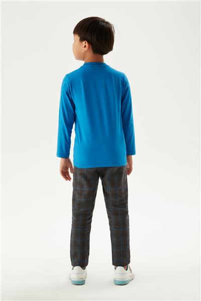 Nebbati Erkek Çocuk Saks T-Shirt
