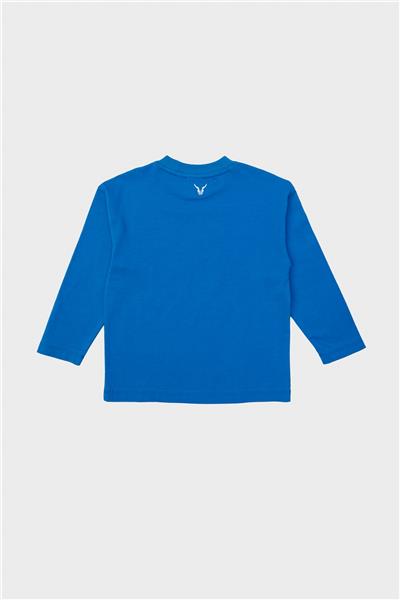 Nebbati Erkek Çocuk Saks T-Shirt