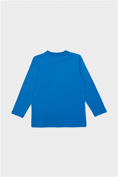 Nebbati Erkek Çocuk Saks T-Shirt