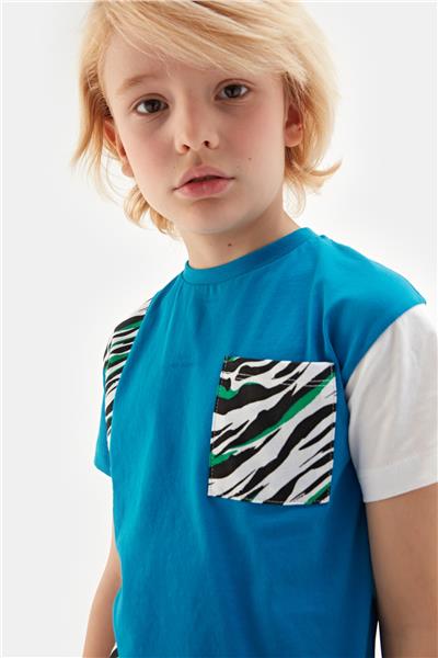 Nebbati Erkek Çocuk Saks Tshirt