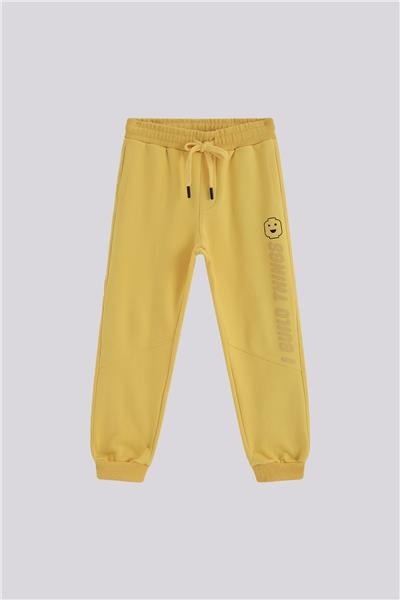 Nebbati Boy Yellow Tracksuit BottomNebbati Boy Yellow Tracksuit Bottom