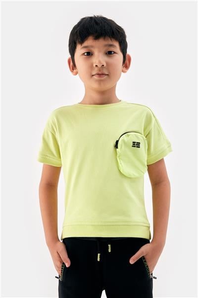 Nebbati Erkek Çocuk Sarı Sweatshirt