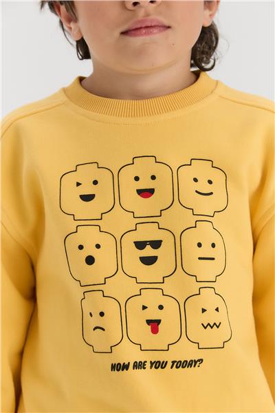 Nebbati Boy Yellow SweatshirtNebbati Boy Yellow Sweatshirt