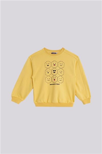 Nebbati Boy Yellow SweatshirtNebbati Boy Yellow Sweatshirt