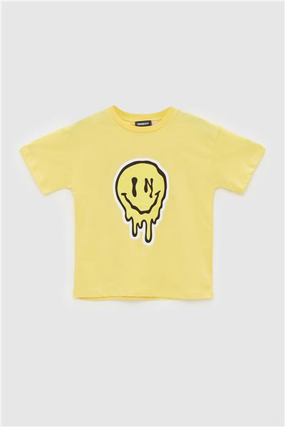 Nebbati Erkek Çocuk Sarı T-Shirt