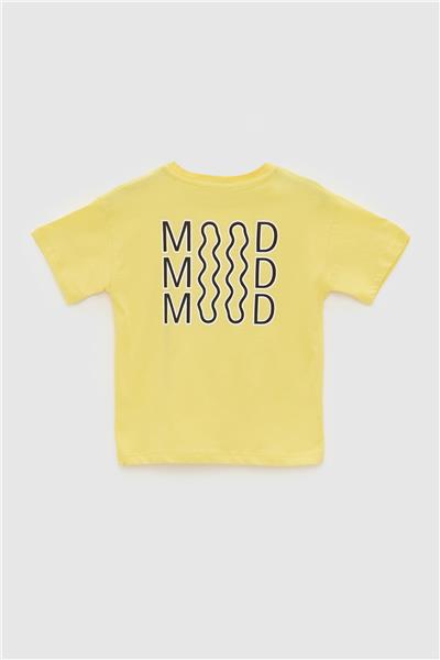 Nebbati Erkek Çocuk Sarı T-Shirt