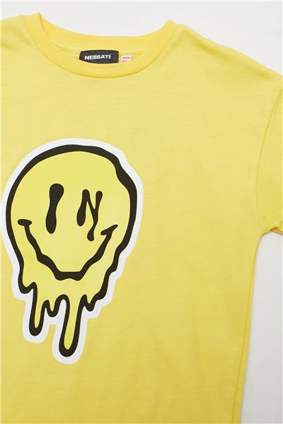 Nebbati Erkek Çocuk Sarı T-Shirt