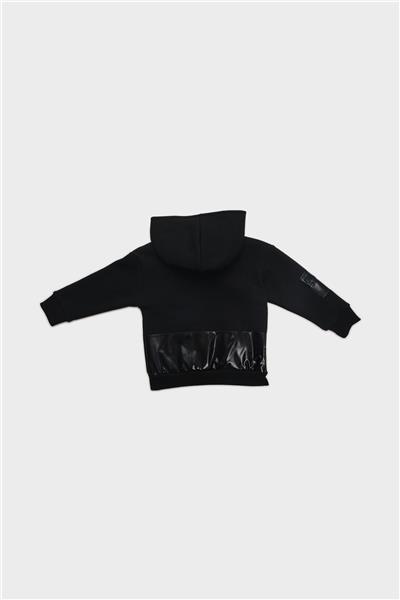 Nebbati Erkek Çocuk Siyah Sweatshirt