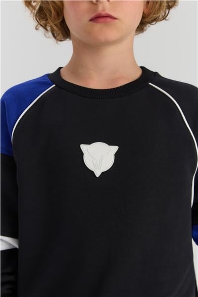 Nebbati Erkek Çocuk Siyah SweatshirtNebbati Erkek Çocuk Siyah Sweatshirt