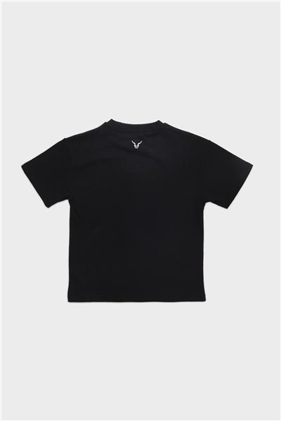 Nebbati Erkek Çocuk Siyah T-Shirt
