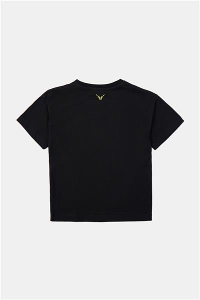 Nebbati Erkek Çocuk Siyah Tshirt