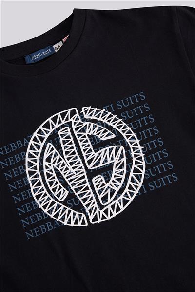Nebbati Erkek Çocuk Siyah TshirtNebbati Erkek Çocuk Siyah Tshirt