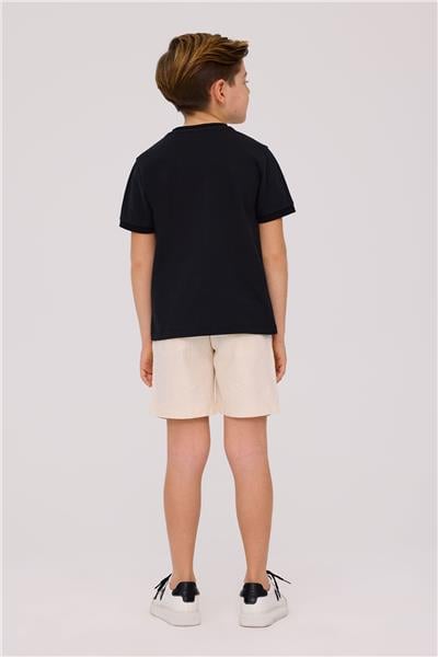 Nebbati Erkek Çocuk Siyah TshirtNebbati Erkek Çocuk Siyah Tshirt