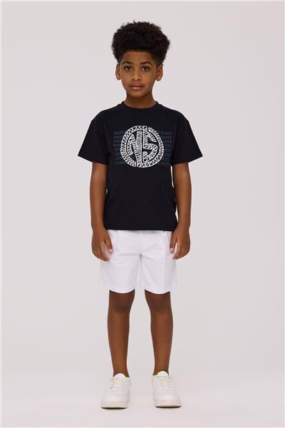 Nebbati Erkek Çocuk Siyah TshirtNebbati Erkek Çocuk Siyah Tshirt