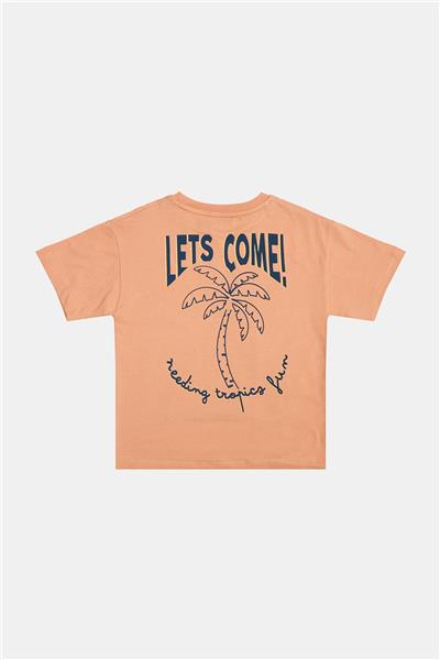 Nebbati Erkek Çocuk Somon Tshirt