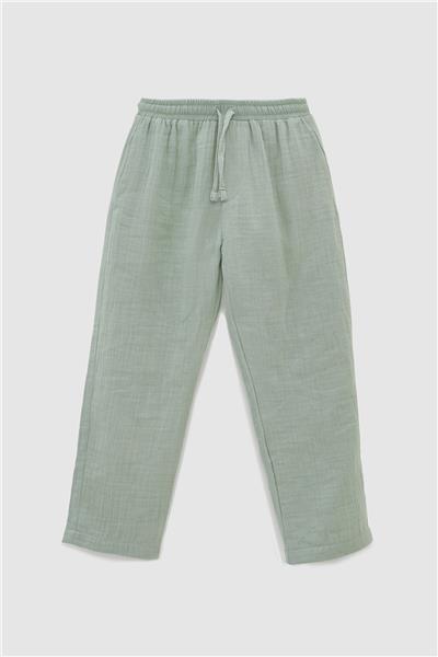 Nebbati Erkek Çocuk Yeşil Pantolon