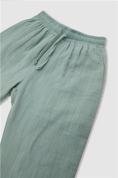 Nebbati Erkek Çocuk Yeşil Pantolon