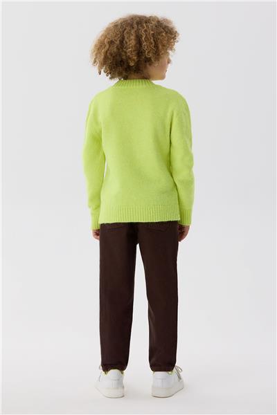 Nebbati Erkek Çocuk Yeşil Sweatshirt