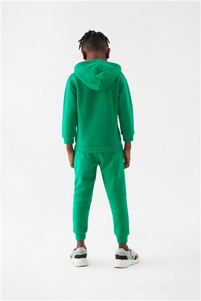 Nebbati Erkek Çocuk Yeşil Sweatshirt