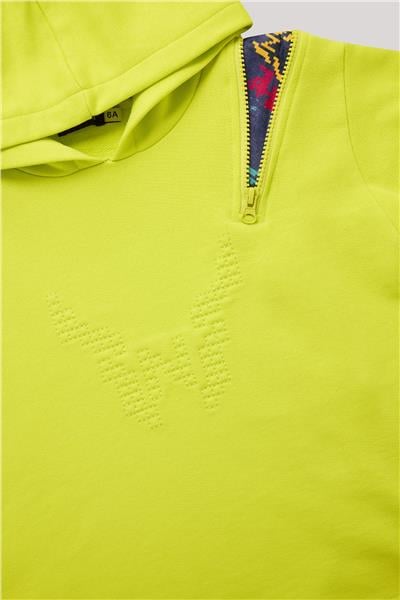 Nebbati Erkek Çocuk Yeşil Sweatshirt