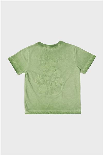 Nebbati Erkek Çocuk Yeşil T-Shirt
