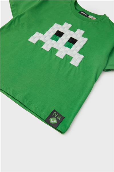 Nebbati Erkek Çocuk Yeşil T-Shirt