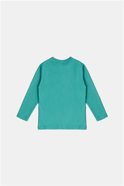 Nebbati Erkek Çocuk Yeşil T-Shirt