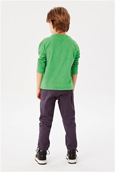 Nebbati Erkek Çocuk Yeşil T-Shirt