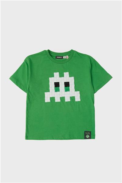 Nebbati Erkek Çocuk Yeşil T-Shirt